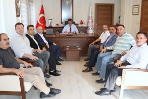 M&Uuml;SİAD Bursa'dan İl Milli Eğitim M&uuml;d&uuml;r&uuml; D&uuml;lger'e ziyaret