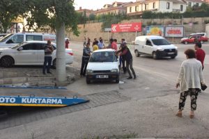Bursa'da Alanyurt yolunda yine kaza: 2 yaralı