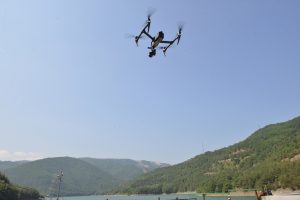 Bursa'da barajlar drone ile kontrol altında