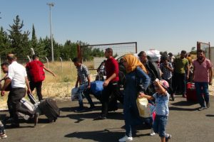 Suriyelilerin Kurban Bayramı ge&ccedil;işi başladı