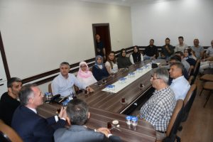 Bursa İneg&ouml;l Belediye Başkanı Taban İneg&ouml;l Kent Konseyi'nin yeni y&ouml;netimini ağırladı