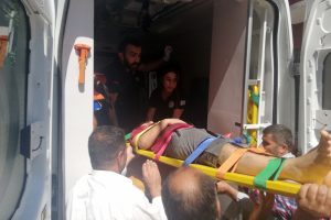 Bisikletinin freni tutmayan &ccedil;ocuk 2.5 metrelik boşluğa d&uuml;şt&uuml;