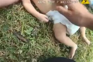Polis, kalbi duran bebeği b&ouml;yle hayata d&ouml;nd&uuml;rd&uuml;
