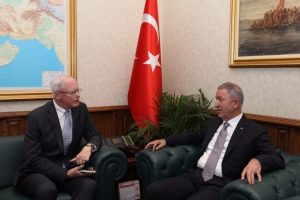 Bakanlıktan Akar-Jeffrey g&ouml;r&uuml;şmesiyle ilgili a&ccedil;ıklama