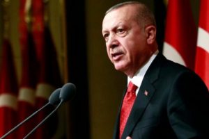Cumhurbaşkanı Erdoğan: Hi&ccedil;bir yaptırım tehdidi T&uuml;rkiye'yi haklı davasından vazge&ccedil;iremeyecektir