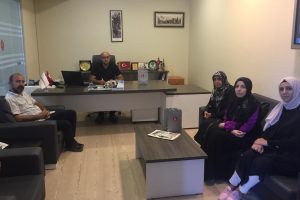 Yeniden Refahlı kadınlardan basın bayramı ziyareti