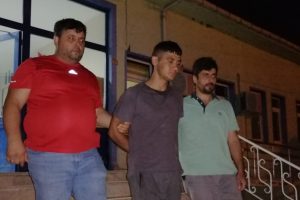 Kazan hırsızı su&ccedil;&uuml;st&uuml; yakalandı