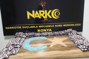 Kaynak makinesinde 7 bin 861 adet uyuşturucu hap ele ge&ccedil;irildi