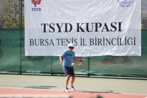 14 Yaş TSYD Bursa Tenis İl Birinciliği Turnuvası başladı