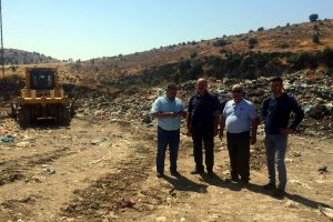 Kilis'teki Afrin &ccedil;&ouml;pl&uuml;ğ&uuml; temizleniyor