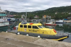 Ordu'da su &uuml;r&uuml;nleri kontrol gemisi denetime başladı