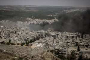 İdlib'deki hava saldırılarında 15 sivil &ouml;ld&uuml;
