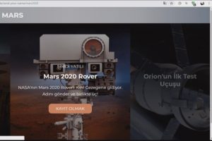 2,5 milyon T&uuml;rk ismini Mars'a g&ouml;ndermek istiyor