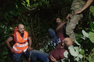Cezaevinden firar eden mahkum u&ccedil;urumda mahsur kaldı