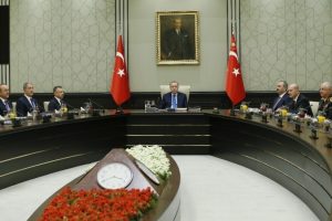 MGK Cumhurbaşkanı Erdoğan başkanlığında toplandı