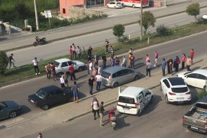 Almanya'dan &ccedil;ocuklarını g&ouml;rmeye geldi, kazada &ouml;ld&uuml;