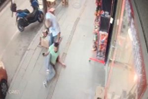 Eski damadını tabancayla bacağından vurdu