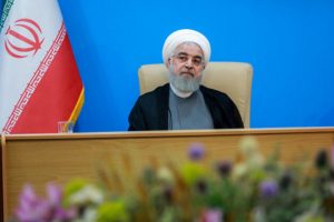 Ruhani'den ABD yaptırımlarına ilişkin a&ccedil;ıklama: &Ccedil;ocuk&ccedil;a bir iş