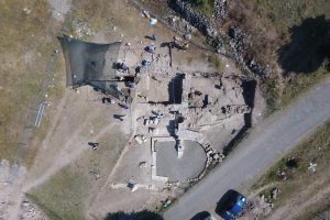 Hadrianapolis Antik Kenti'nde cam at&ouml;lyesi bulundu