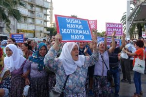 Aydın'da &ccedil;evrecilerden JES ihaleleri &ouml;ncesi basın a&ccedil;ıklaması