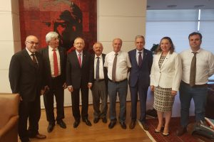 MMO'dan CHP Genel Başkanı Kemal Kılı&ccedil;daroğlu'na ziyaret