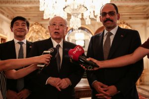 İbrahim Kalın T&uuml;rk -Japon &Uuml;niversitesi 1. konsey toplantısına katıldı