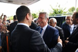 Mansur Yavaş'tan Ekrem İmamoğlu'na ziyaret
