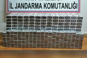 2 bin 490 paket ka&ccedil;ak sigara ele ge&ccedil;irildi