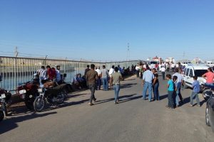 Serinlemek i&ccedil;in girdiği sulama kanalında kayboldu