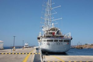 D&uuml;nyanın en b&uuml;y&uuml;k yelkenli gemisi Bodrum'da