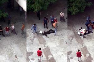 &Ccedil;ocukların kavgası b&uuml;y&uuml;d&uuml;! 1 kişi hayatını kaybetti