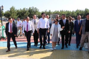Bakan Kurum, Ulubey Kanyonu'nda incelemelerde bulundu