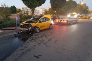 &Uuml;rg&uuml;p'te trafik kazası: 2 yaralı