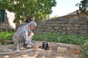 Harabe değirmende 40 yıldır tahıl &ouml;ğ&uuml;terek ge&ccedil;imini sağlıyor
