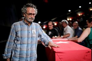 &Uuml;nl&uuml; oyuncu Cengiz Sezici i&ccedil;in t&ouml;ren d&uuml;zenlendi