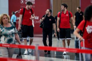 A Milli Erkek Basketbol Takımı, Fransa'ya gitti