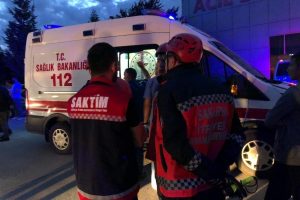 Elini kaptırdığı kıyma makinesiyle hastaneye kaldırıldı