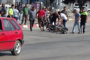 Bursa'da motosiklet s&uuml;r&uuml;c&uuml;s&uuml; hayatını kaybetti