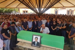 Eski milletvekili G&uuml;ndoğan, son yolculuğuna uğurlandı