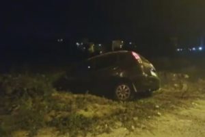 Bursa'da ehliyetsiz s&uuml;r&uuml;c&uuml; panik yapınca olanlar oldu