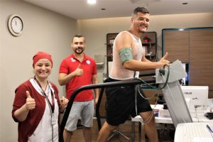 Bursa Nil&uuml;fer Belediyespor hentbol takımı kontrolden ge&ccedil;ti