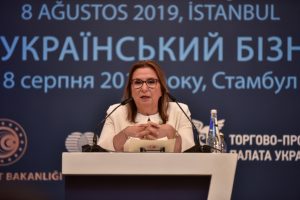 Bakan Pekcan: İlk hedefimiz Ukrayna ile ticaret hacmini 10 milyar dolara &ccedil;ıkarmak