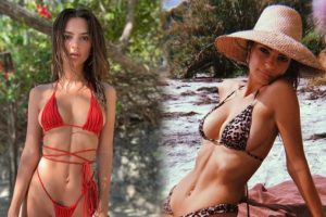 Emily Ratajkowski'nin koltuk altı fotoğrafı olay oldu