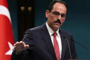 Cumhurbaşkanlığı S&ouml;zc&uuml;s&uuml; Kalın, Bolton ile g&uuml;venli b&ouml;lgeyi g&ouml;r&uuml;şt&uuml;