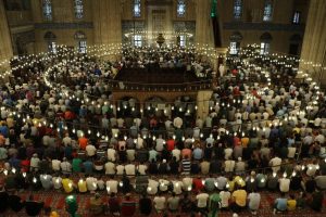 Selimiye Camii bayram sabahı doldu taştı