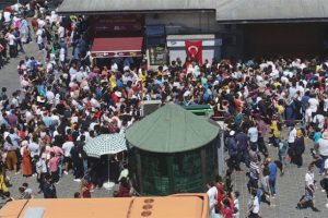 İstanbullular bayramda oraya akın etti!