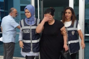 Su&ccedil; makinesi kadın Bursa'da mangal başında yakalandı