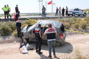 Kazada &ouml;len eşinin ardından 'Kızım annesini sorarsa ne diyeceğim?'