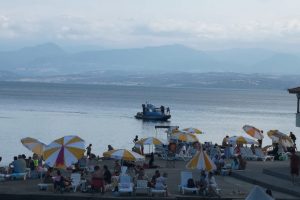 Sinop'ta denizde kopmuş bacak gördü iddiası