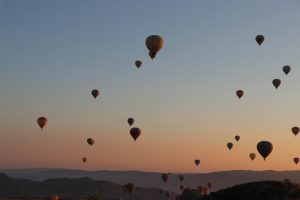 Kapadokya'da balon turları iptal edildi